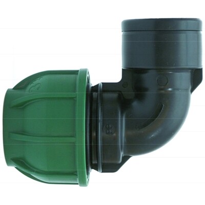 Koleno 90° s vnútorným závitom 40 x 3/4&#039;&#039; zel.