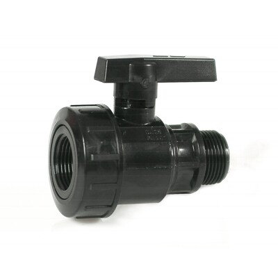 Plastový guľový ventil 3MF 1&#039;&#039; x 1&#039;&#039;